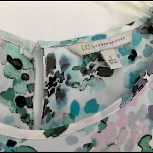 LC Lauren Conrad Tops - LC Floral Blouse LC Lauren Conrad Tops - LC Floral Blouse